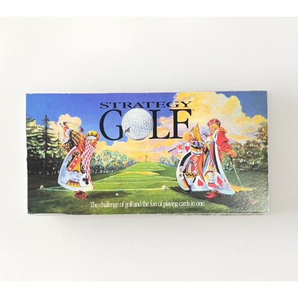 1990 Strategy Golf Board Game - Picture 1 of 5
